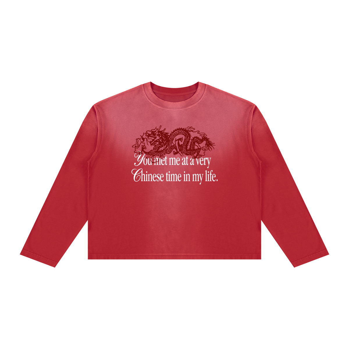 Chinese Time Longsleeve