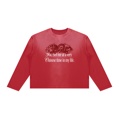 Chinese Time Longsleeve