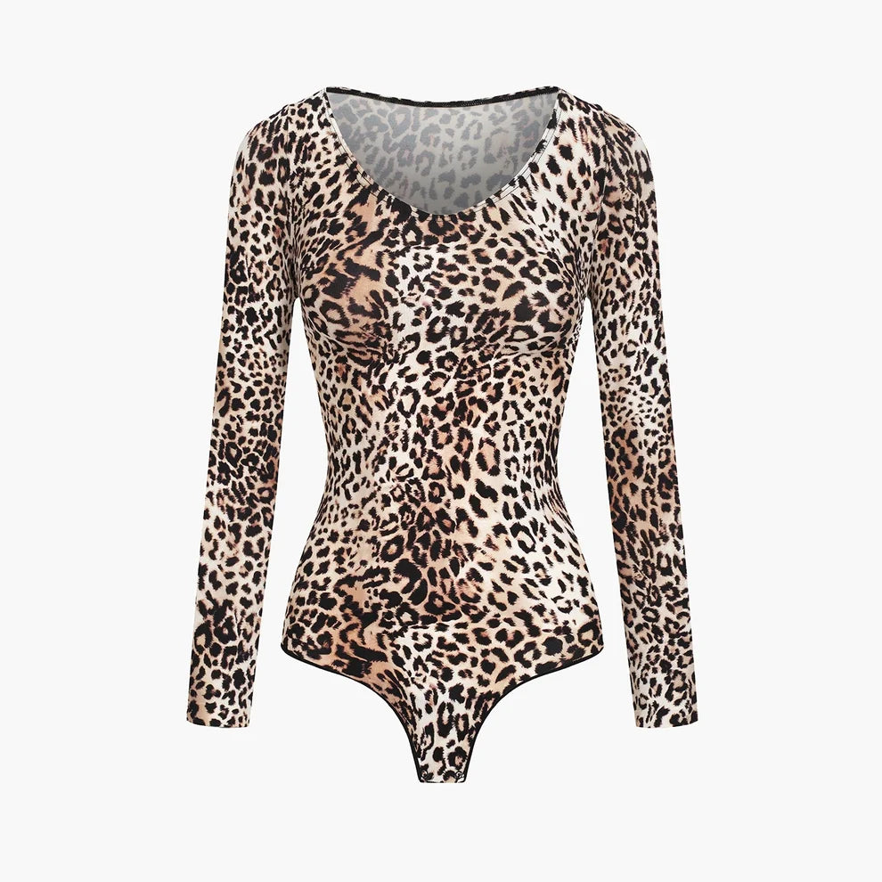 Bodysuit Sculpting Shapewear Longsleeve