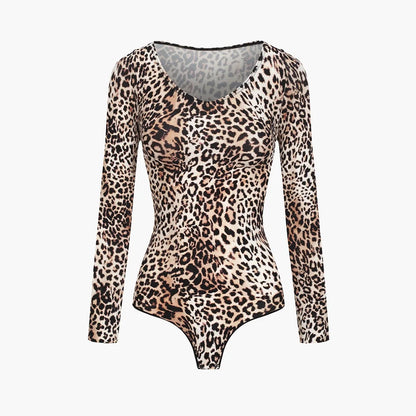 Bodysuit Sculpting Shapewear Longsleeve