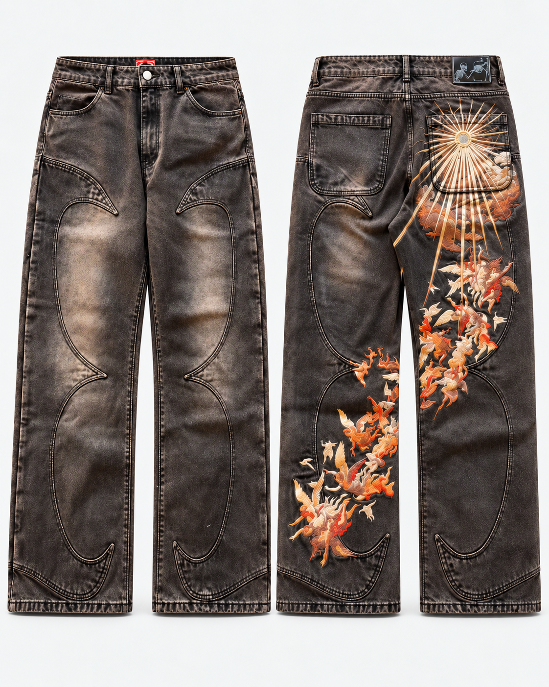 Sunburst Phoenix Jeans