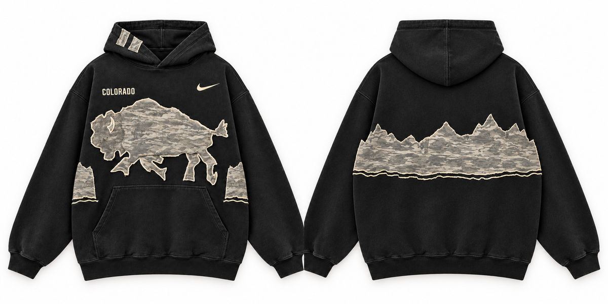 Wild Range Buffalo Hoodie